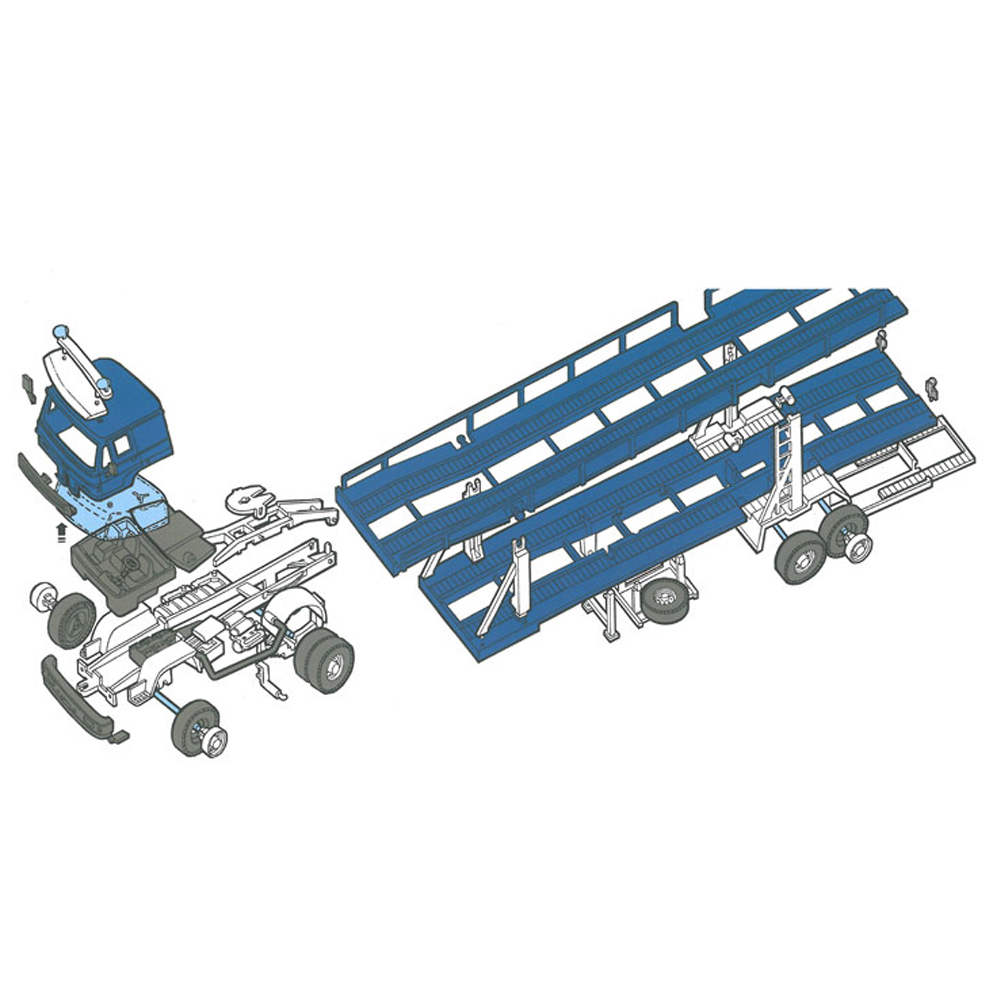 Stavebnice Monti System MS 19 - Autotransport