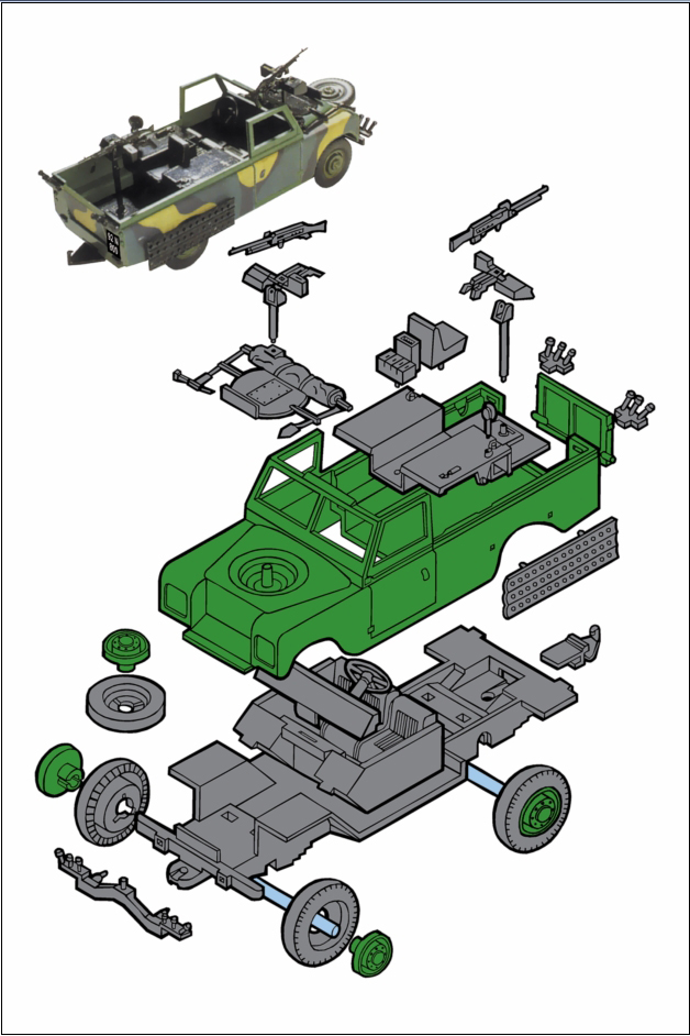 Stavebnice Monti System MS 29 - Commando