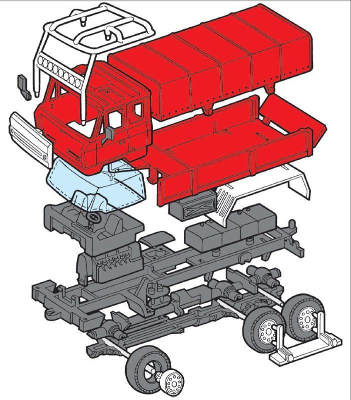 Stavebnice Monti System MS 10 - Rallye Dakar