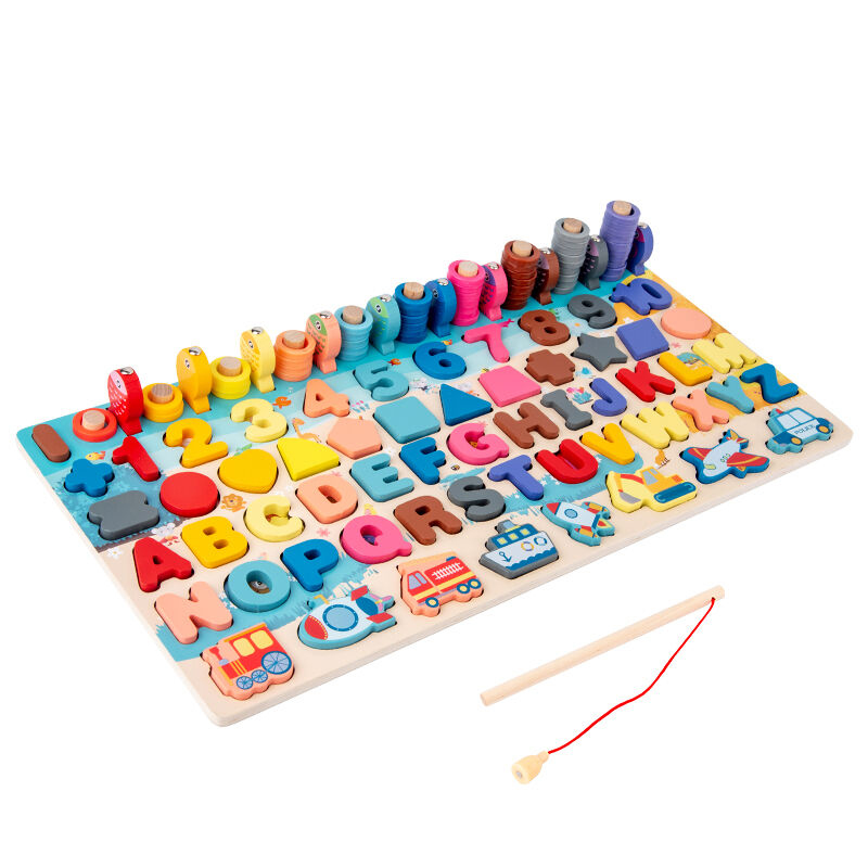 2Kids toys Multifunkční deska vkládačka 6v1