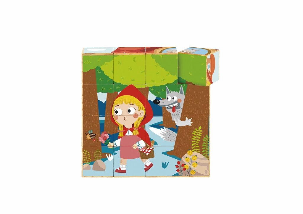 2Kids Toys Kostky Pohádka o Červené karkulce