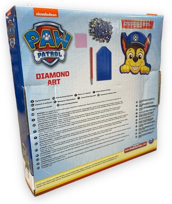 Diamantové malování Paw Patrol Chase