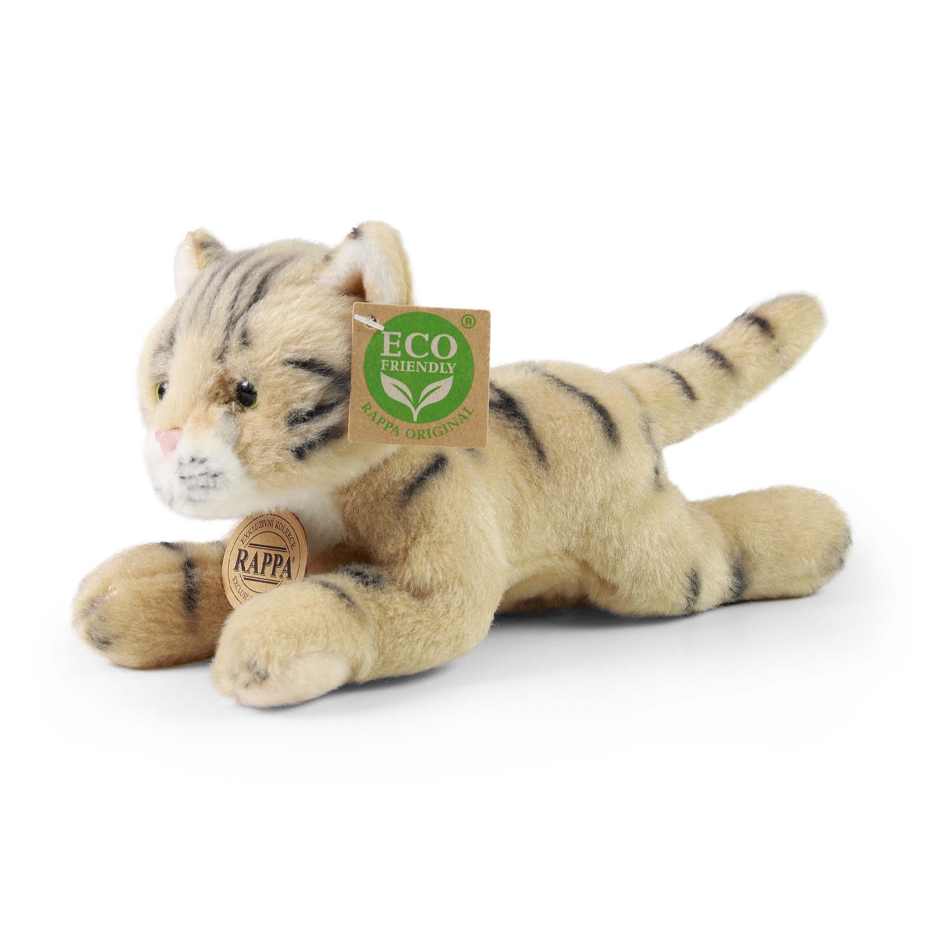 Plyšová kočka 21 cm ECO-FRIENDLY