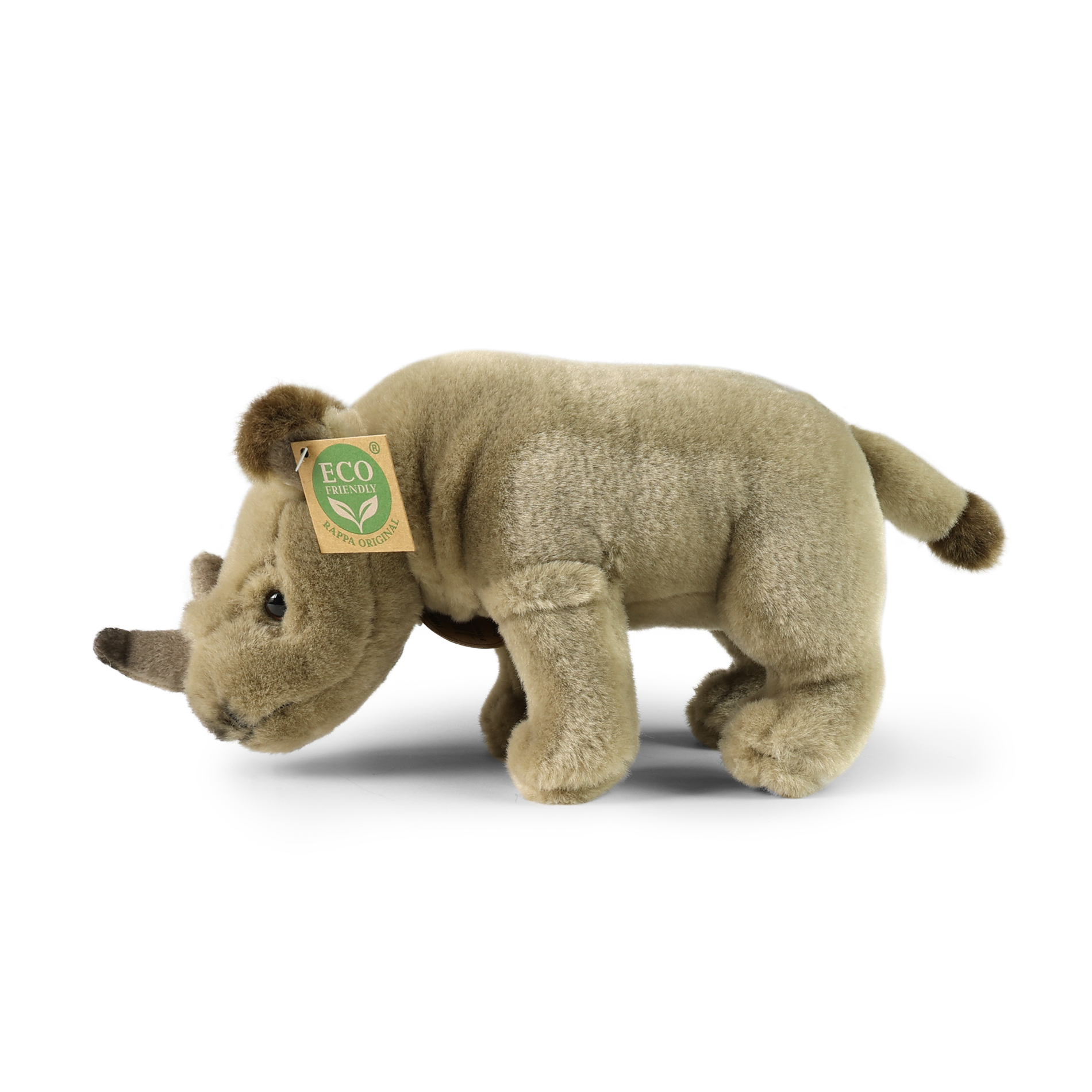 Plyšový nosorožec stojící 23 cm ECO-FRIENDLY