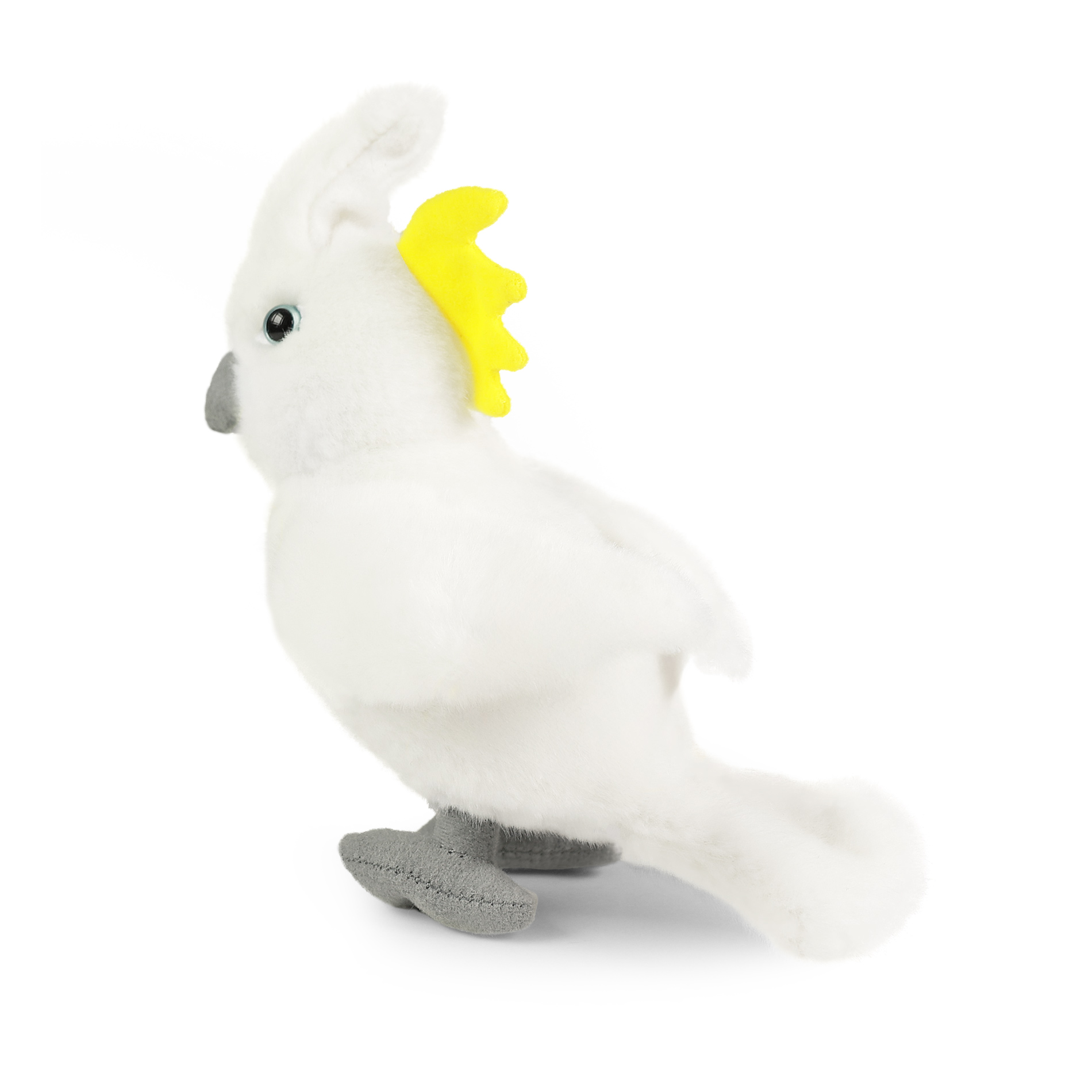 Plyšový papoušek kakadu 17 cm ECO-FRIENDLY
