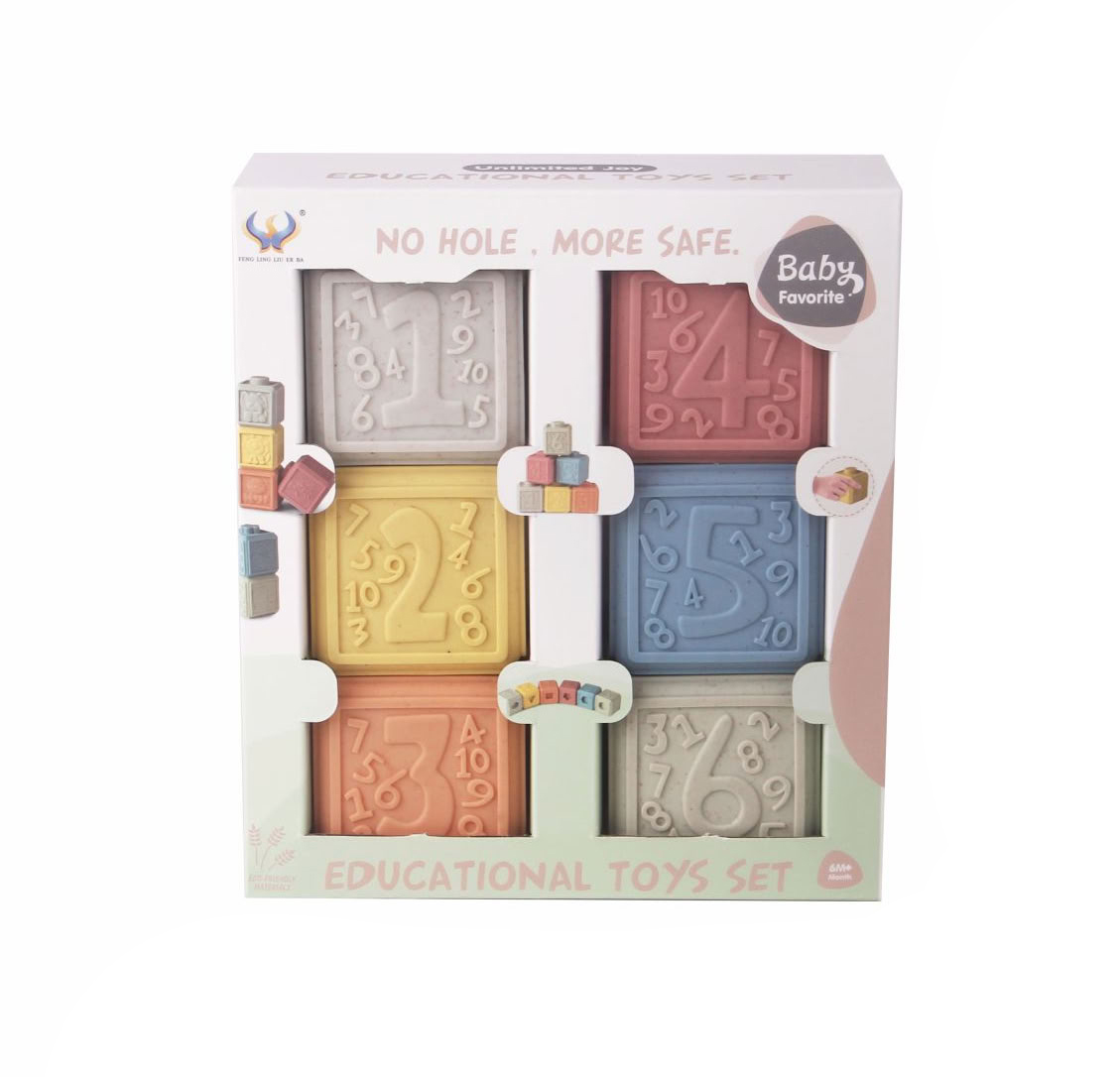 ZIRO Kostky tvary a čísla