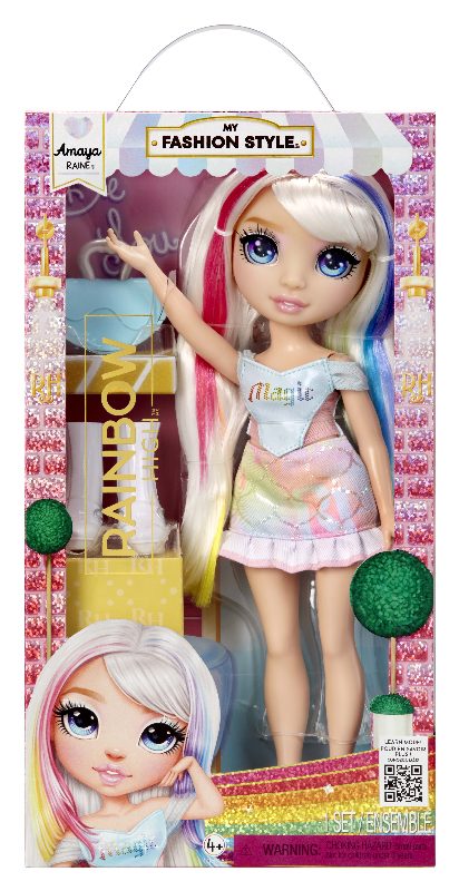 Rainbow High My Fashion Style panenka - Amaya