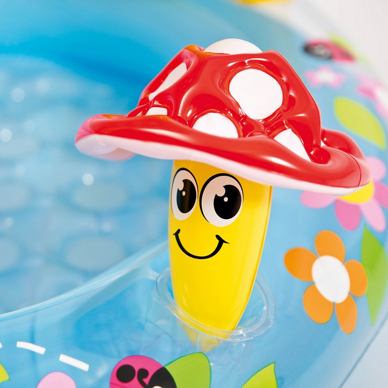 Nafukovací bazén se střechou muchomůrka 102 x 89 cm