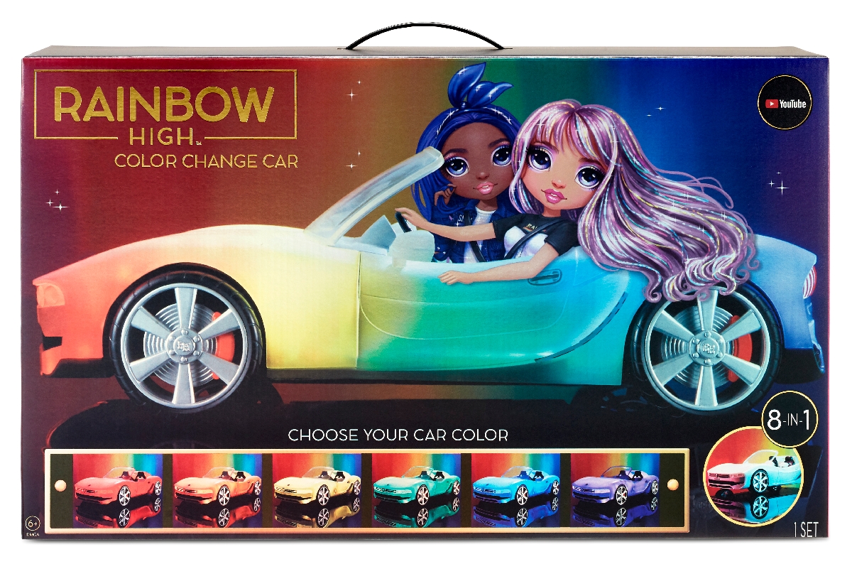 Rainbow High Dúhové auto