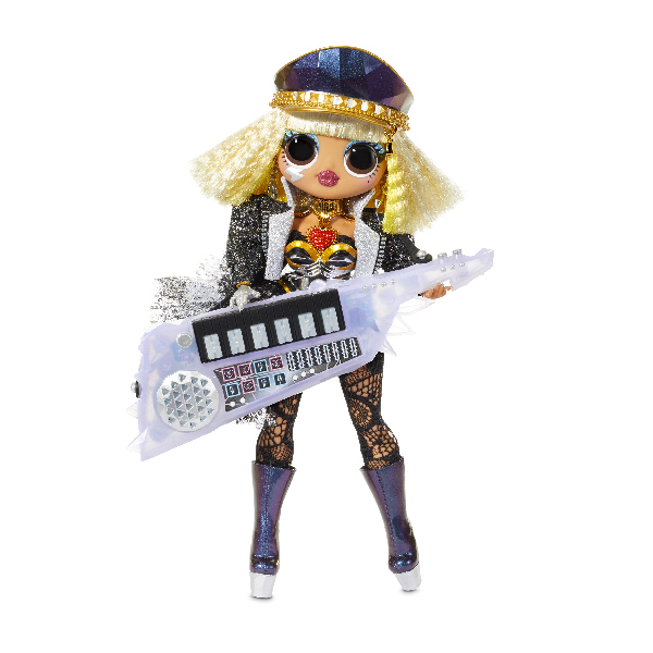 Bábika L.O.L. Surprise! OMG remixy Rock Veľká ségra - Fame Queen s klávesmi