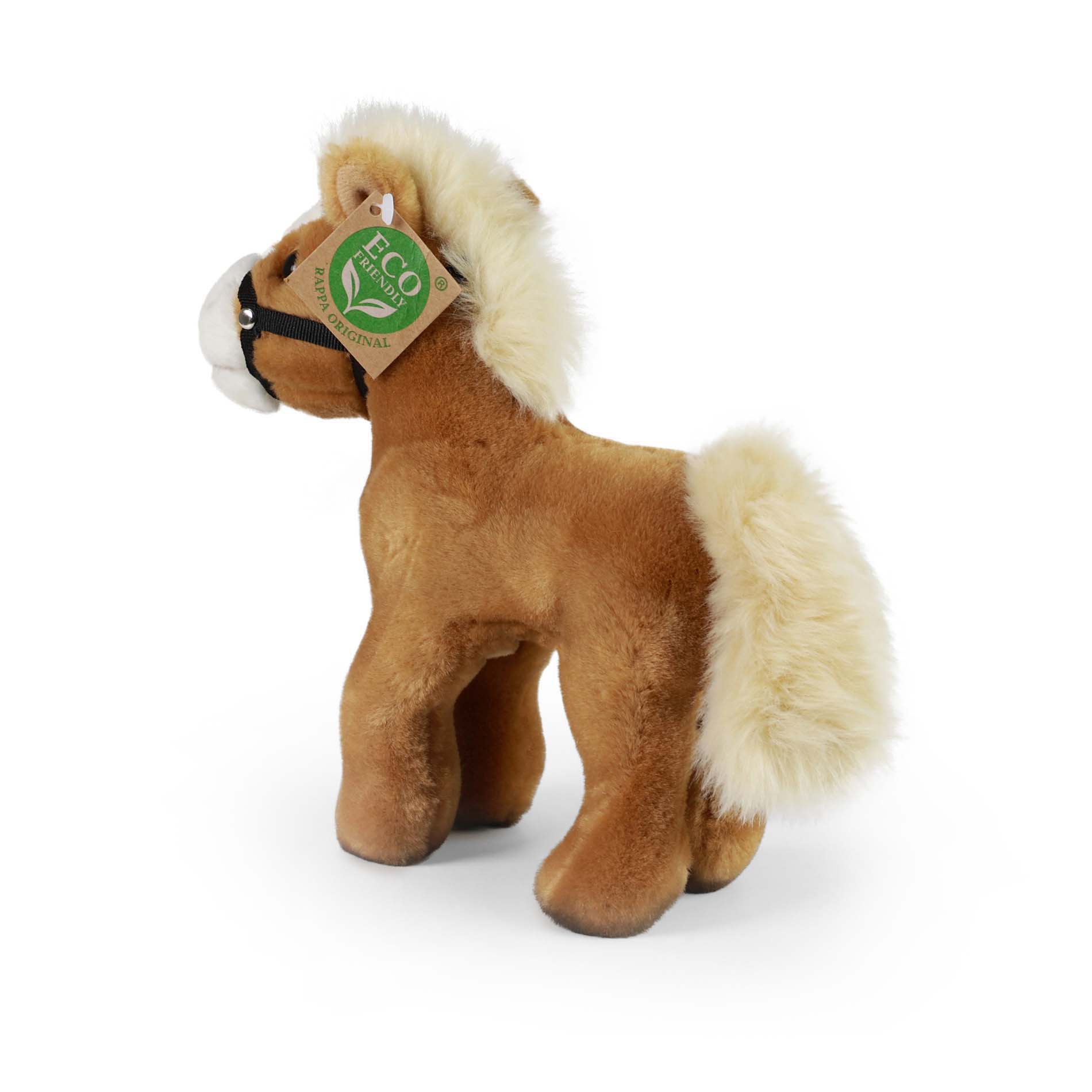 Plyšový kůň hnědý 20 cm ECO-FRIENDLY