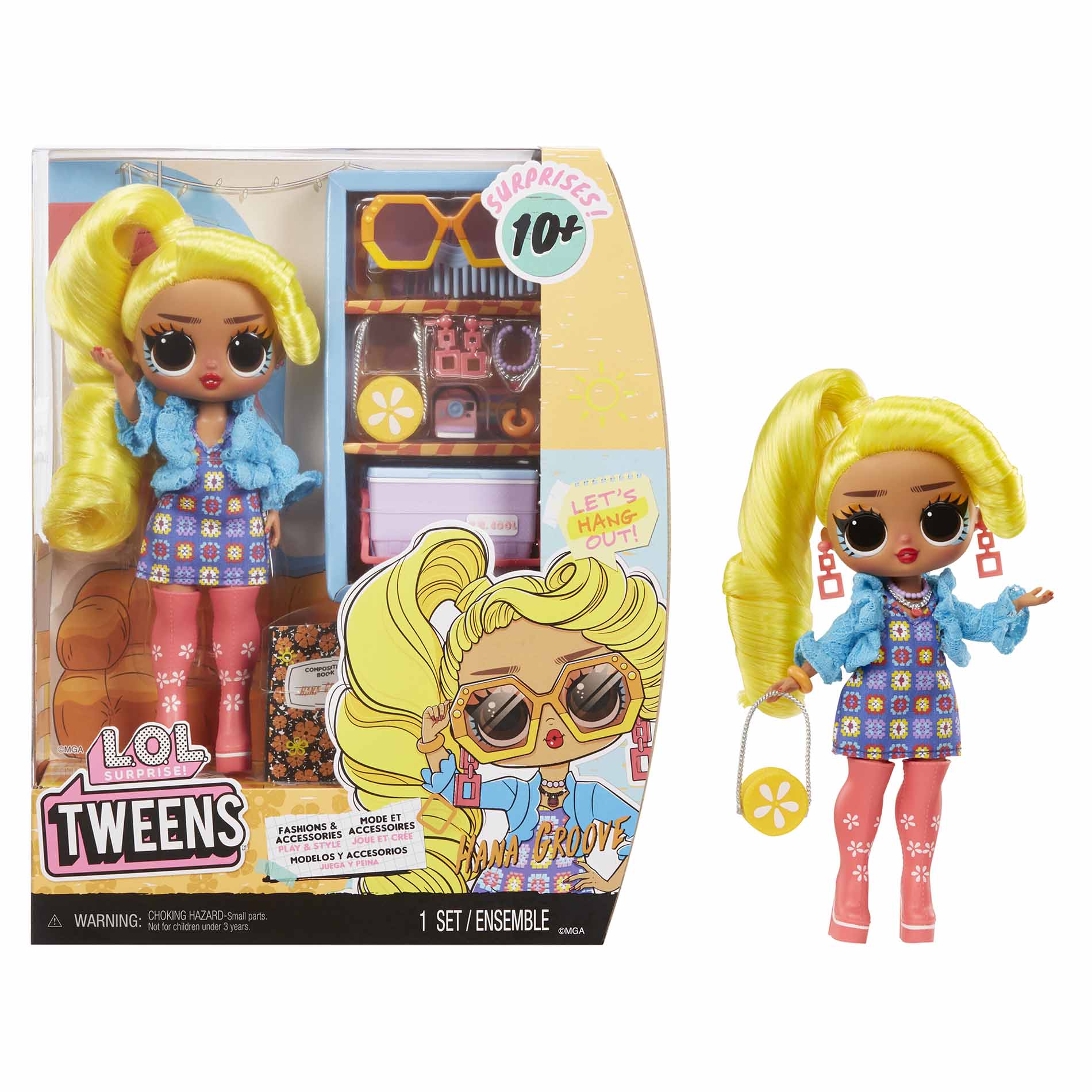 L.O.L. Surprise! Tweens panenka 5. série - Hana Groove