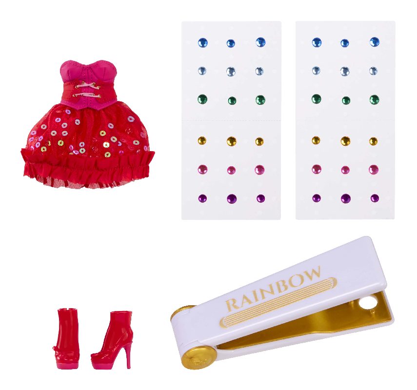 Rainbow High Be Dazzling Fashion panenka - Vivienne Rouge (Red)