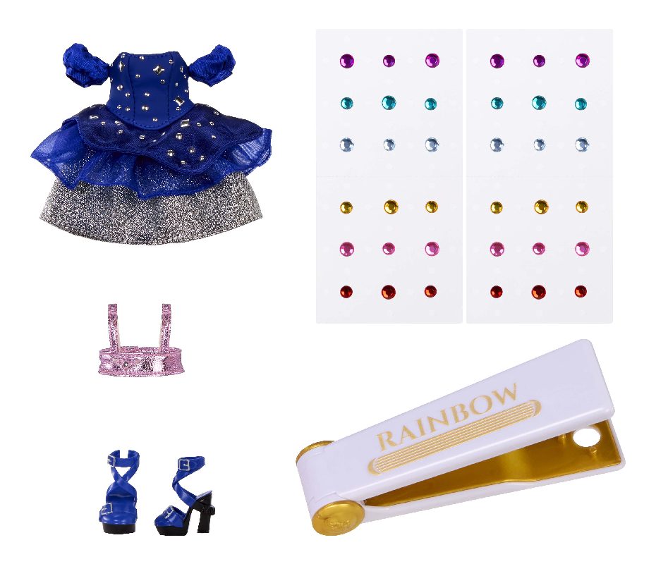 Rainbow High Be Dazzling Fashion panenka - Genevieve Bleue (Blue)