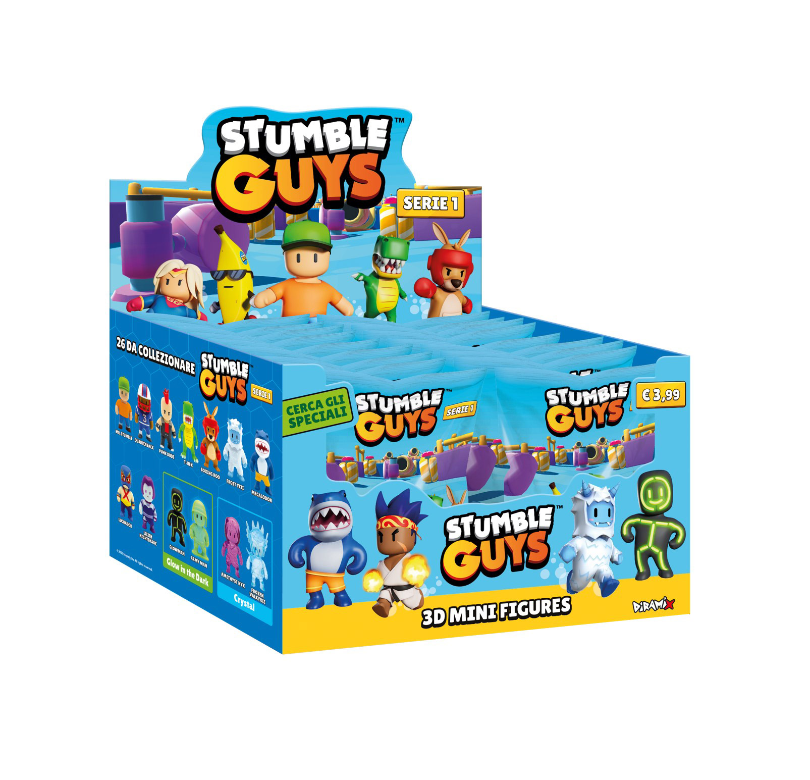 STUMBLE GUYS 3D MINI FIGURKY