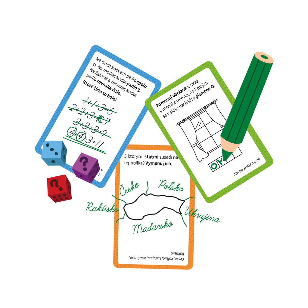 Hra naučná Chytré kvízy Prvňák