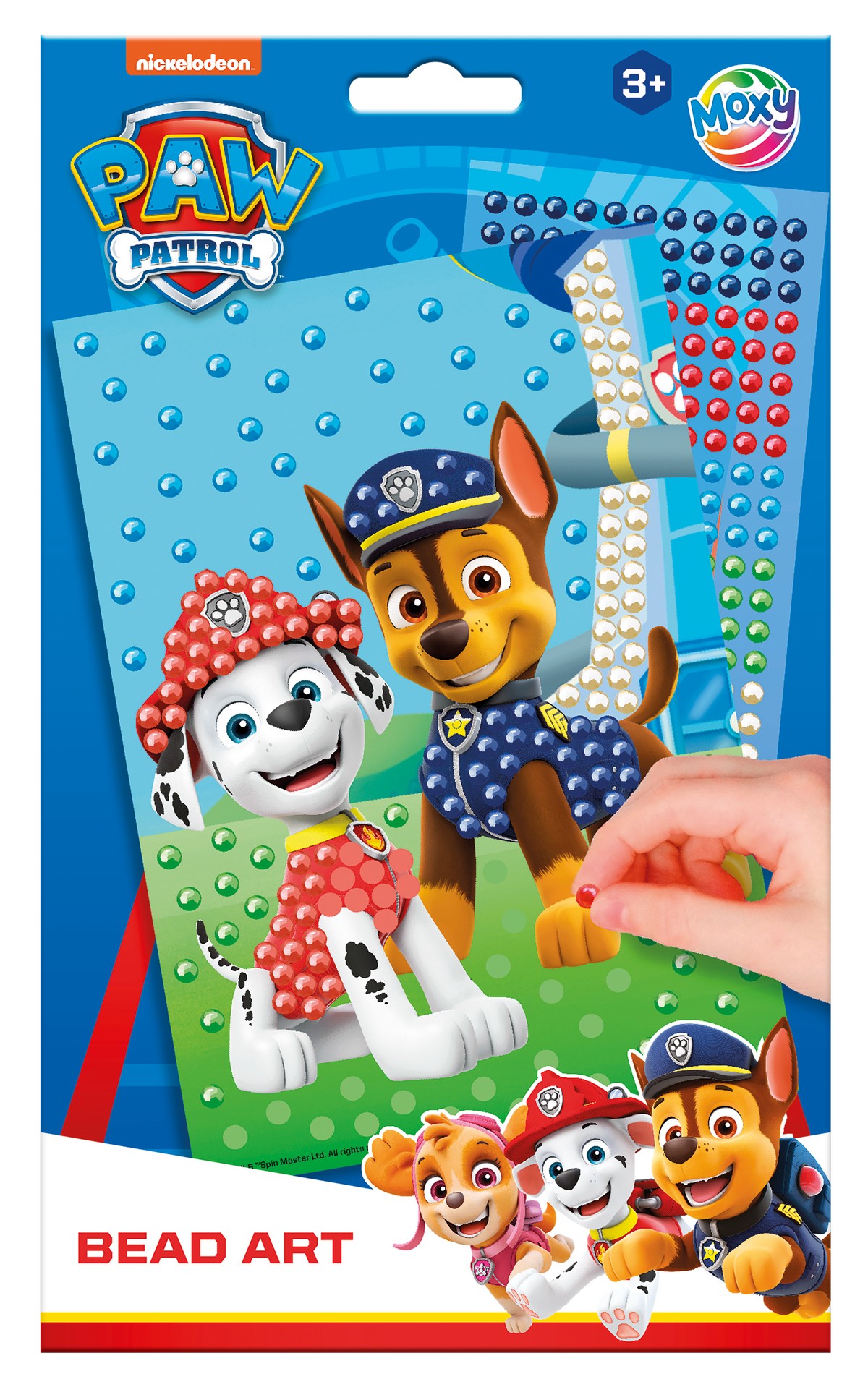 Kreativní set mozaika korálky Paw Patrol A5