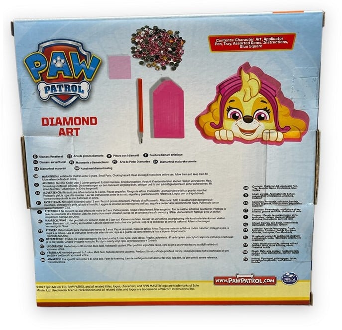 Diamantové malování Paw Patrol Skye