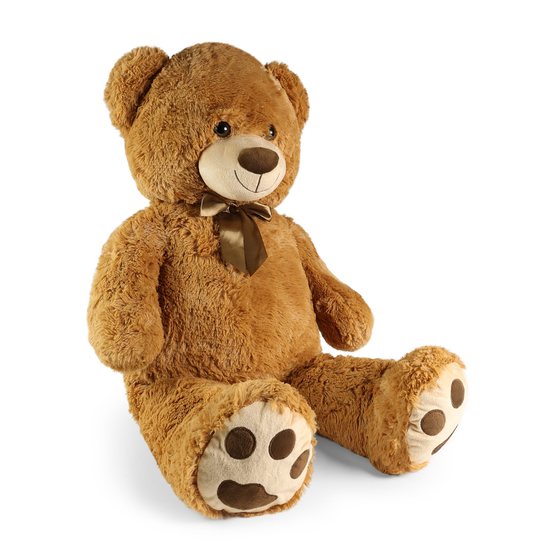 Velký plyšový medvěd Kuba s visačkou 100 cm