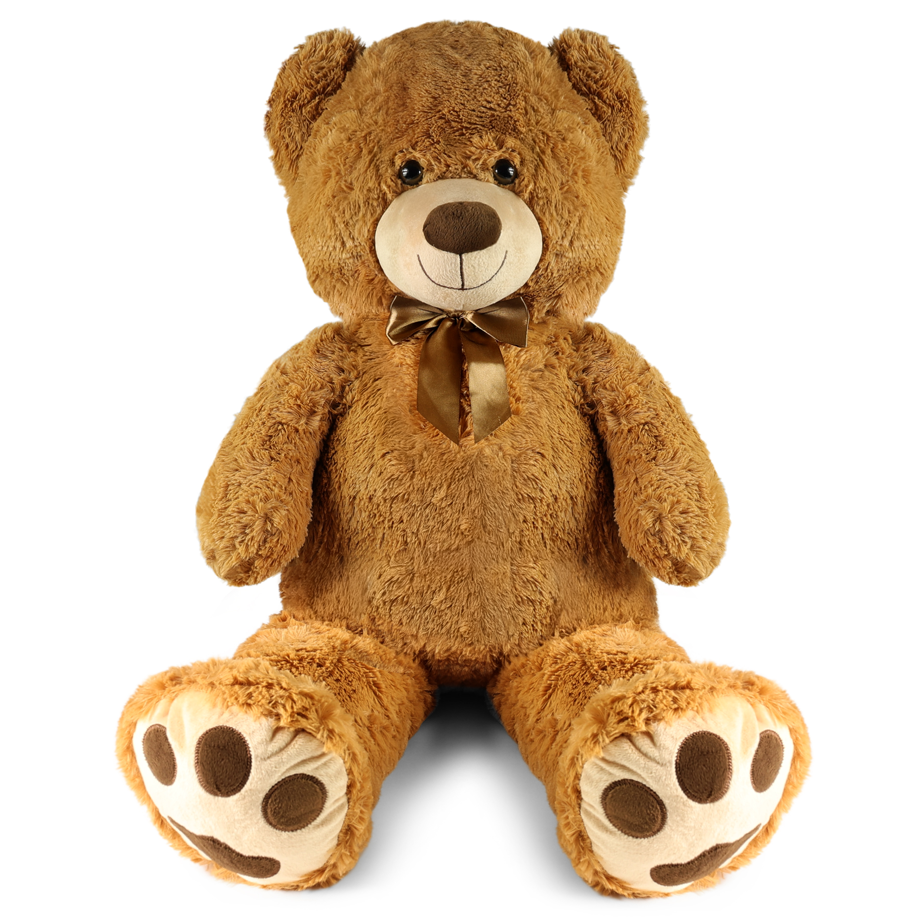 Velký plyšový medvěd Kuba s visačkou 100 cm