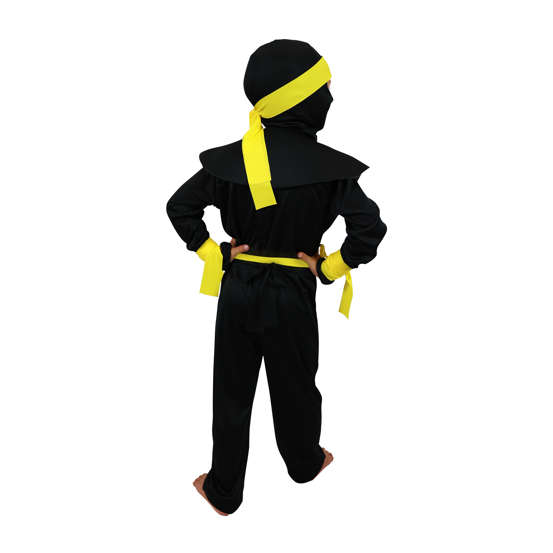 Dětský kostým žlutý ninja (S)