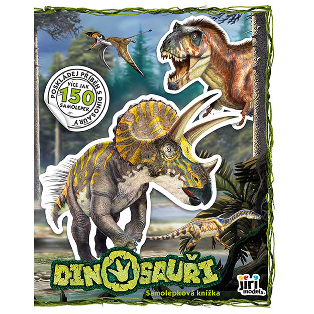 Knížka samolepková Dinosauři