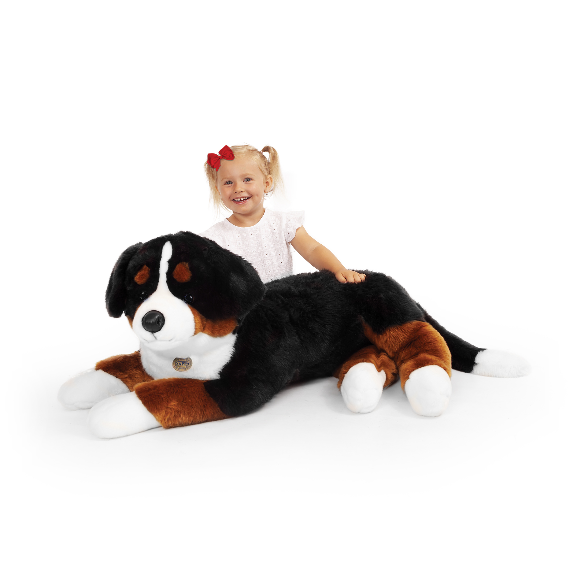 Velký plyšový pes bernský salašnický 89 cm ECO-FRIENDLY