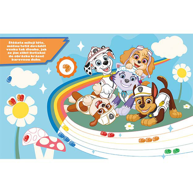 Barevné prstíky Paw Patrol/Tlapková Patrola