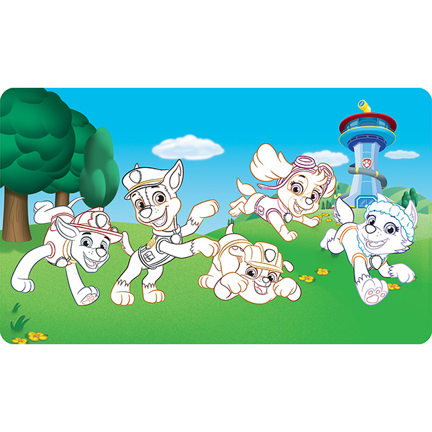 Omalovánka Maluj vodou zas a znovu Paw Patrol/Tlapková Patrola