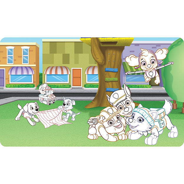 Omalovánka Maluj vodou zas a znovu Paw Patrol/Tlapková Patrola