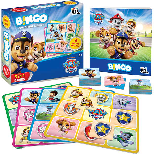 Hra Bingo Paw Patrol/Tlapková Patrola