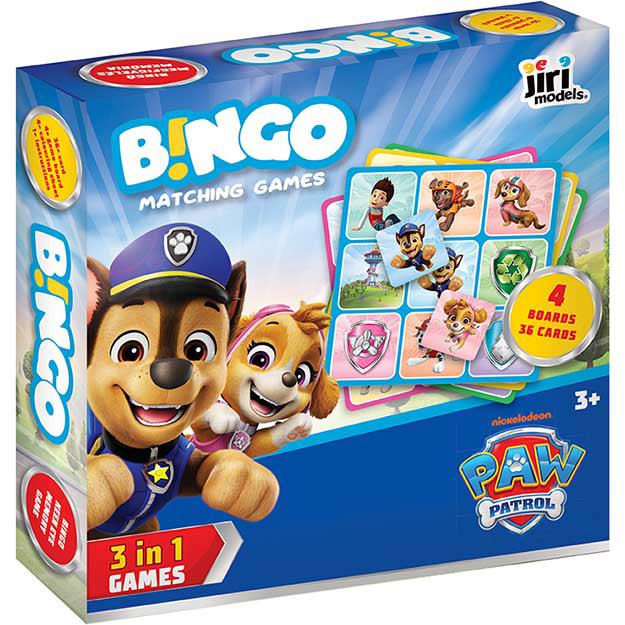 Hra Bingo Paw Patrol/Tlapková Patrola