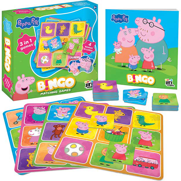 Hra Bingo Prasátko Peppa