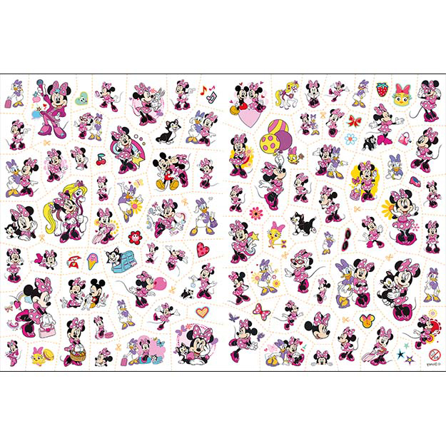 Omalovánky a 100 tetování Minnie