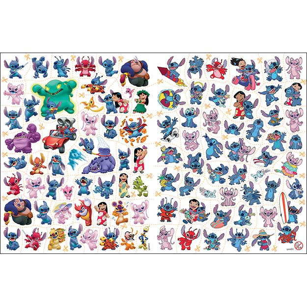 Omalovánky a 100 tetování Lilo & Stitch