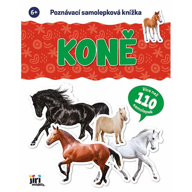 Poznávací samolepková knížka Koně