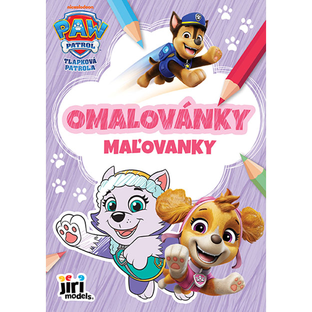 Omalovánka A5 Paw Patrol/Tlapková Patrola pro holky