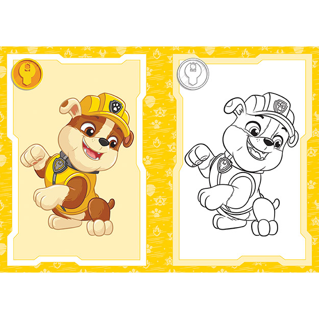 Omalovánka A5 Paw Patrol/Tlapková Patrola pro kluky