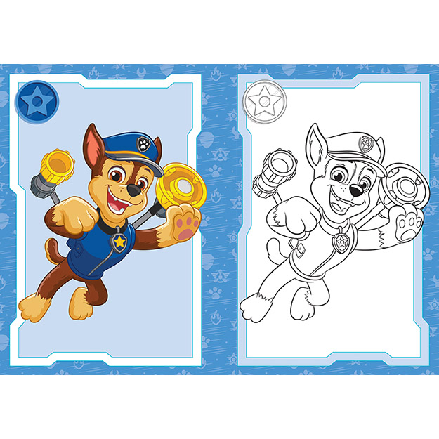 Omalovánka A5 Paw Patrol/Tlapková Patrola pro kluky