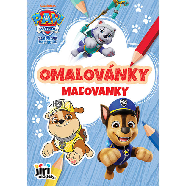 Omalovánka A5 Paw Patrol/Tlapková Patrola pro kluky