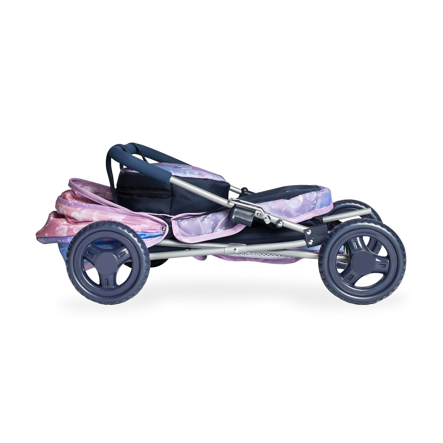 DeCuevas 85076 Skládací kočárek pro panenky se slunečníkem a taškou 2024 - 60 cm