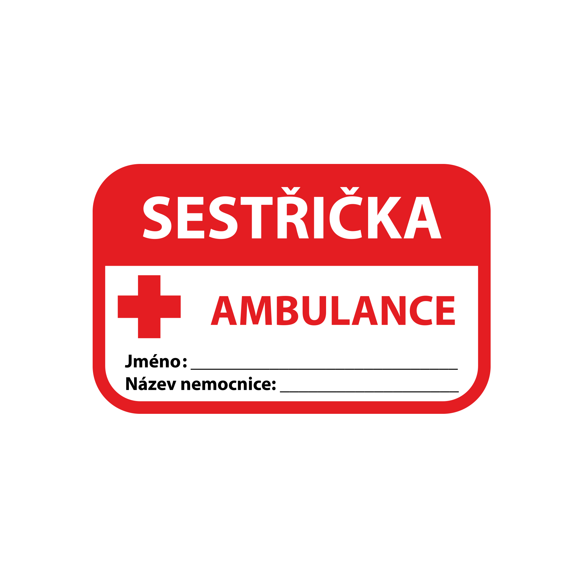Dětský kostým sestřička (M)