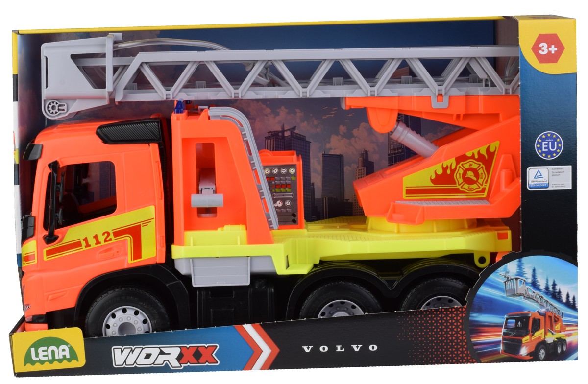 Auto hasič s žebříkem WORXX Volvo