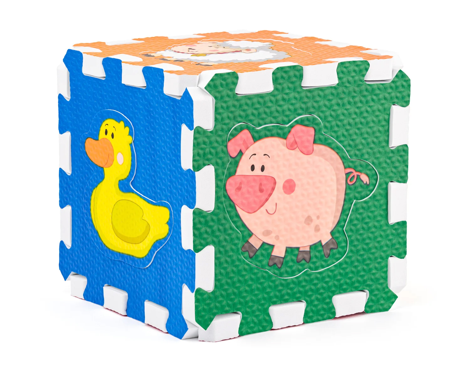 Pěnové puzzle se zvířátky 6 ks