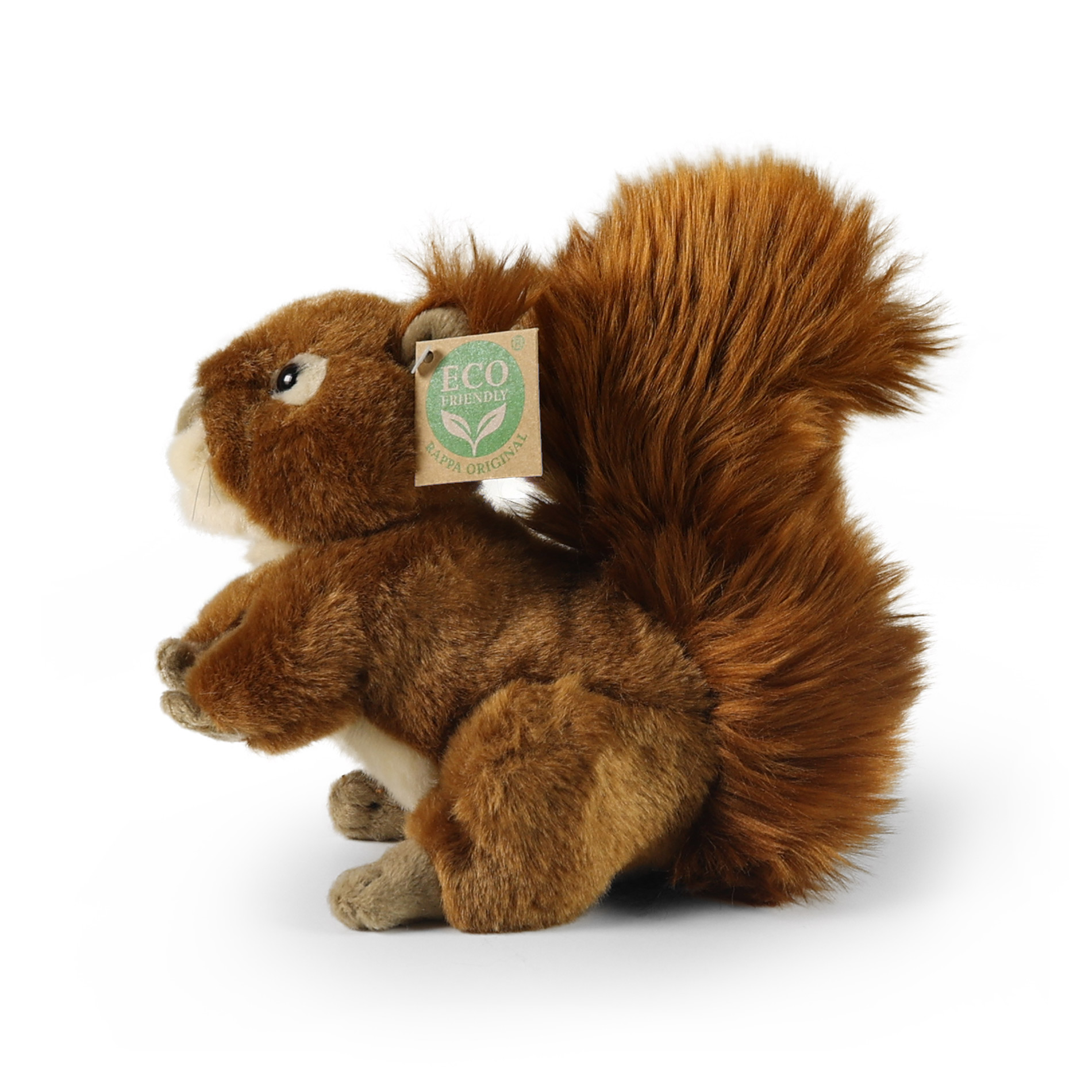 Plyšová veverka 17 cm ECO-FRIENDLY