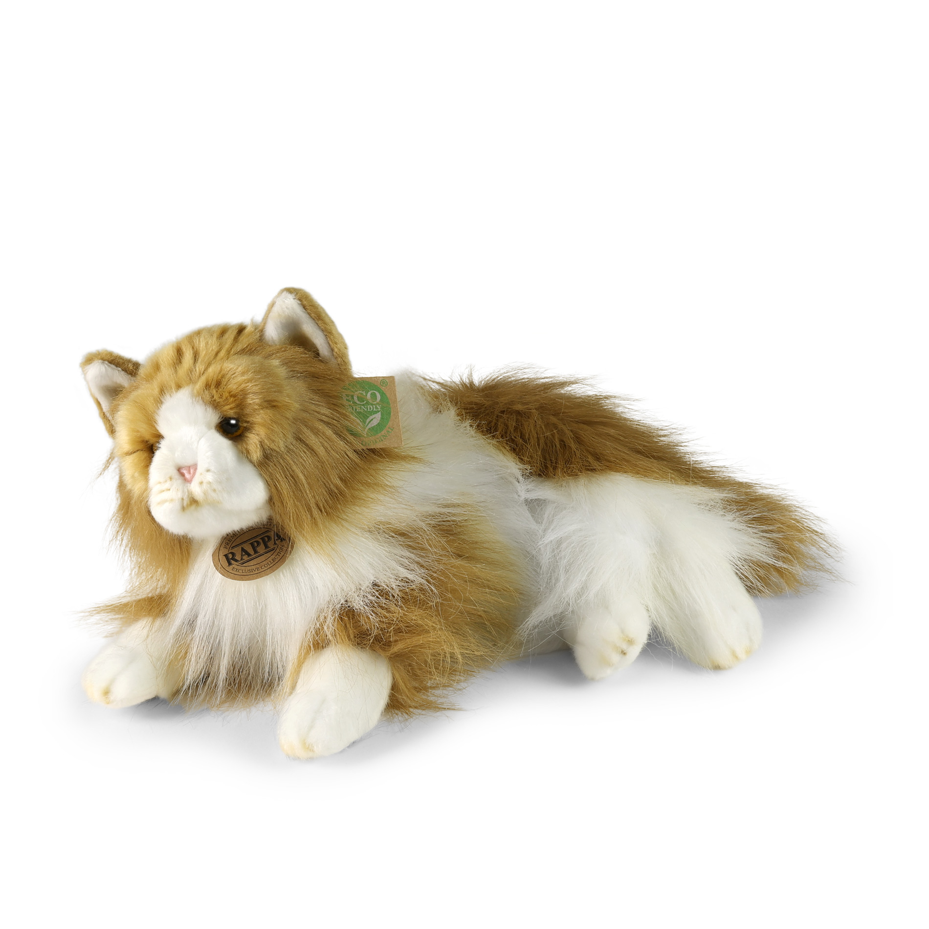 Plyšová kočka perská dvojbarevná 30 cm ECO-FRIENDLY