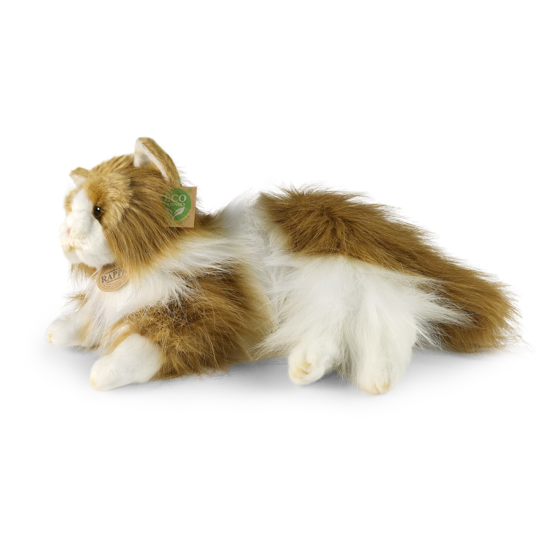 Plyšová kočka perská dvojbarevná 30 cm ECO-FRIENDLY