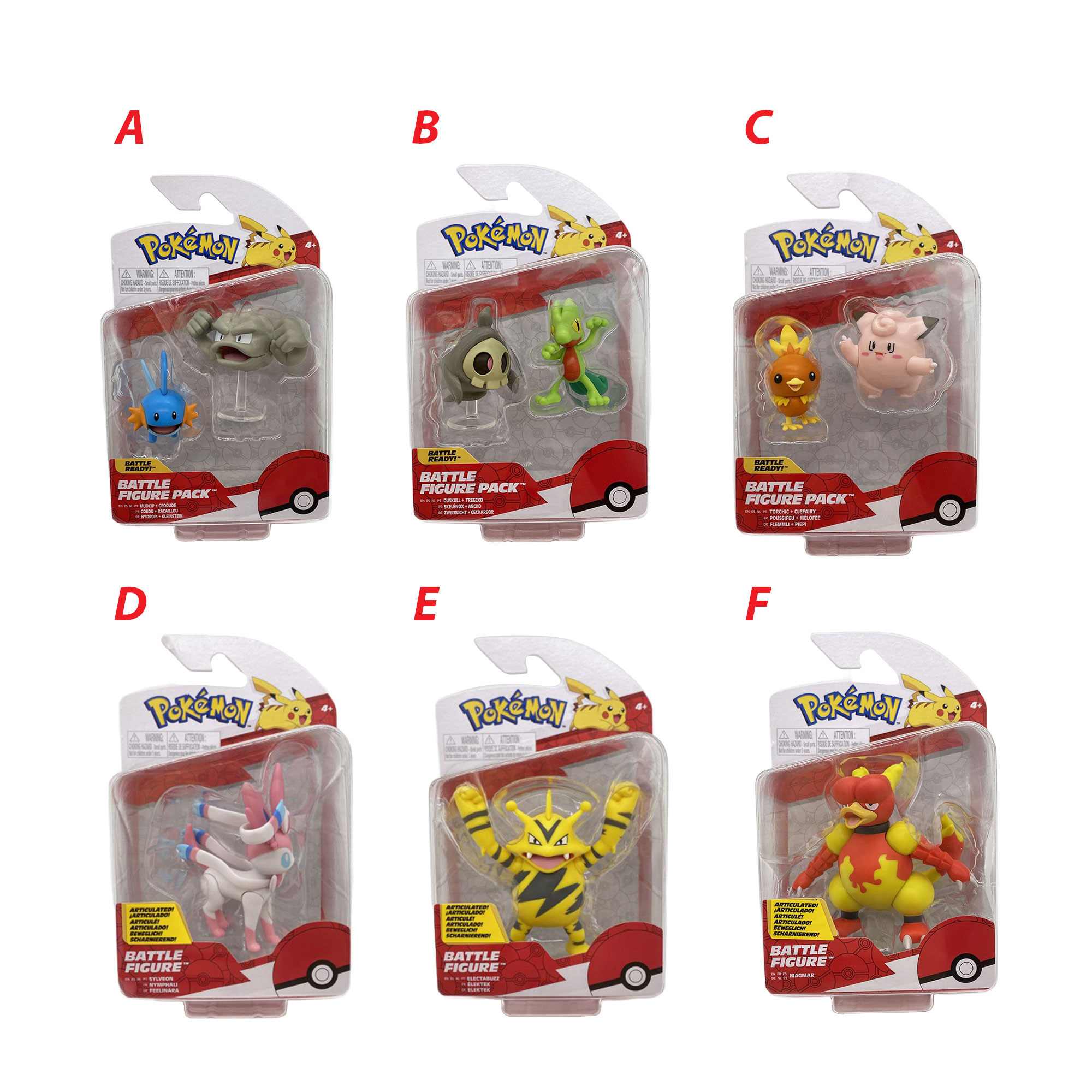 Pokémon Battle figurky