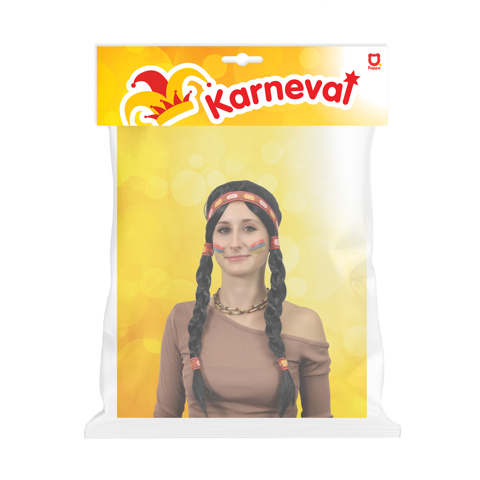 Paruka indiánka Ribana pro dospělé