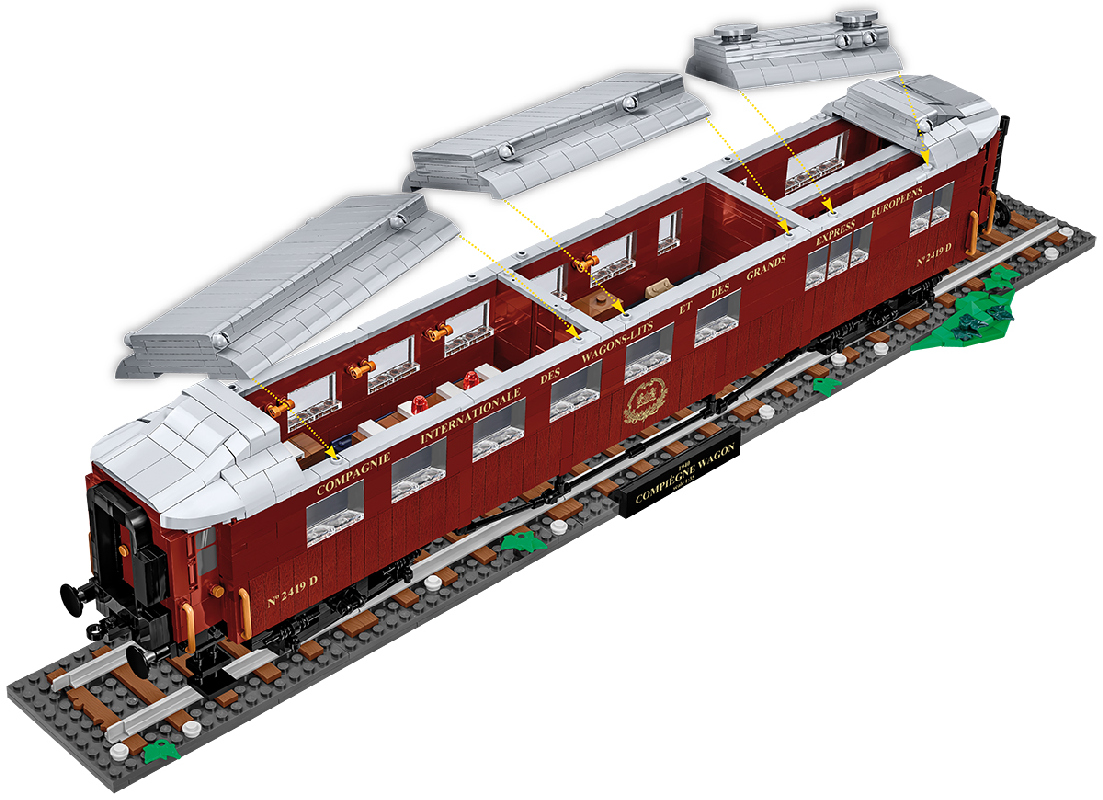 Cobi 6289 Compiegne vagón